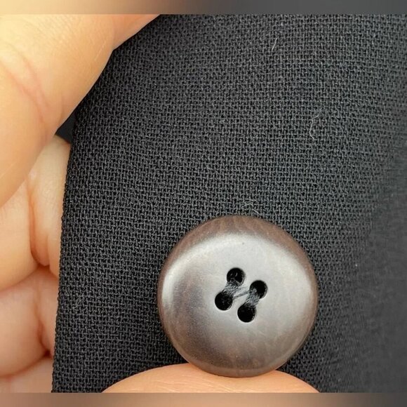 AKRIS PUNTO velvet blend blazer size 42 - Picture 12 of 13